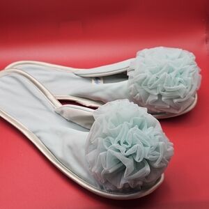 Vintage Glamour Skuffs ‎ Blue Women's Slippers